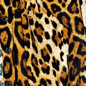 Leopard Print Blouse